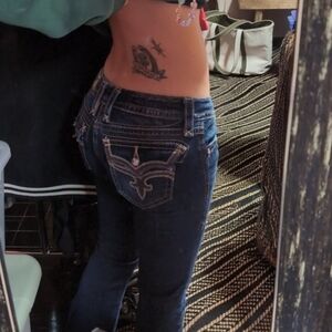 Rock Revival low rise bootcut jeans Anett